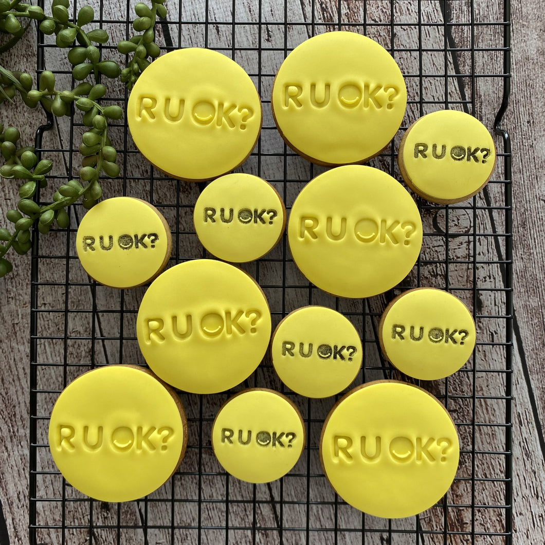 'R U OK?' - mixed 12 pack Cookies