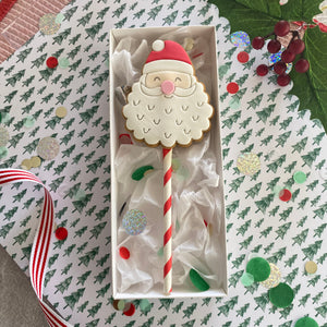 Santa Cookie Pop Gift Box