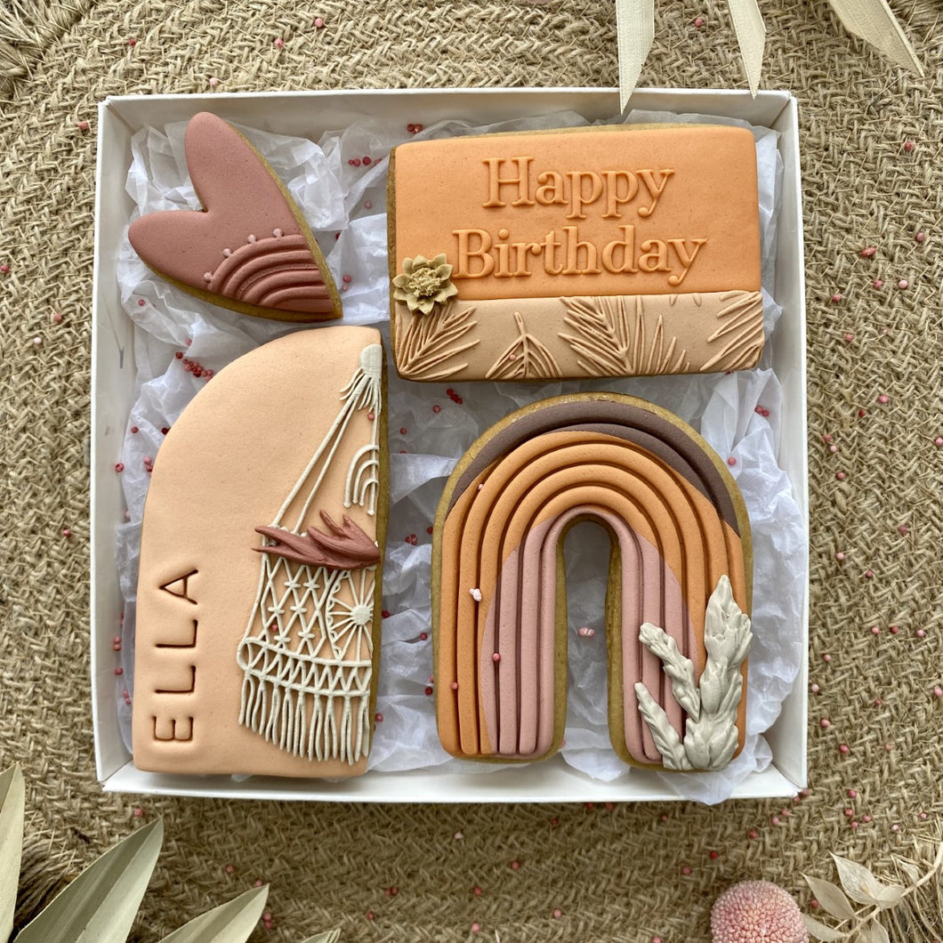 'Boho' Happy Birthday Gift Box
