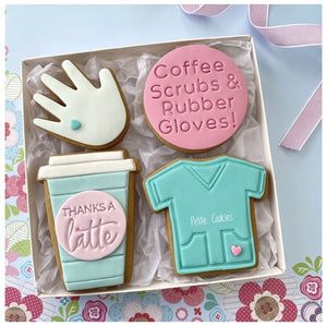 'Coffee Scrubs & Rubber Gloves!' Gift Pack